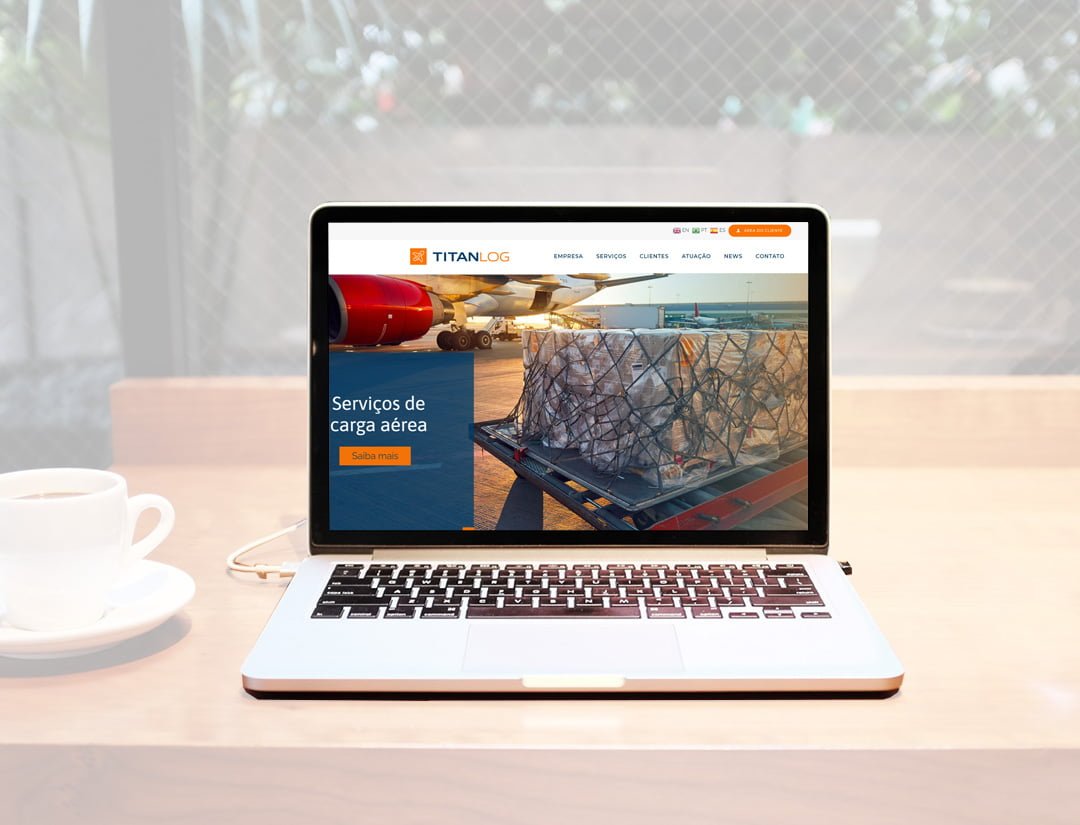 Desenvolvimento de site Titanlog